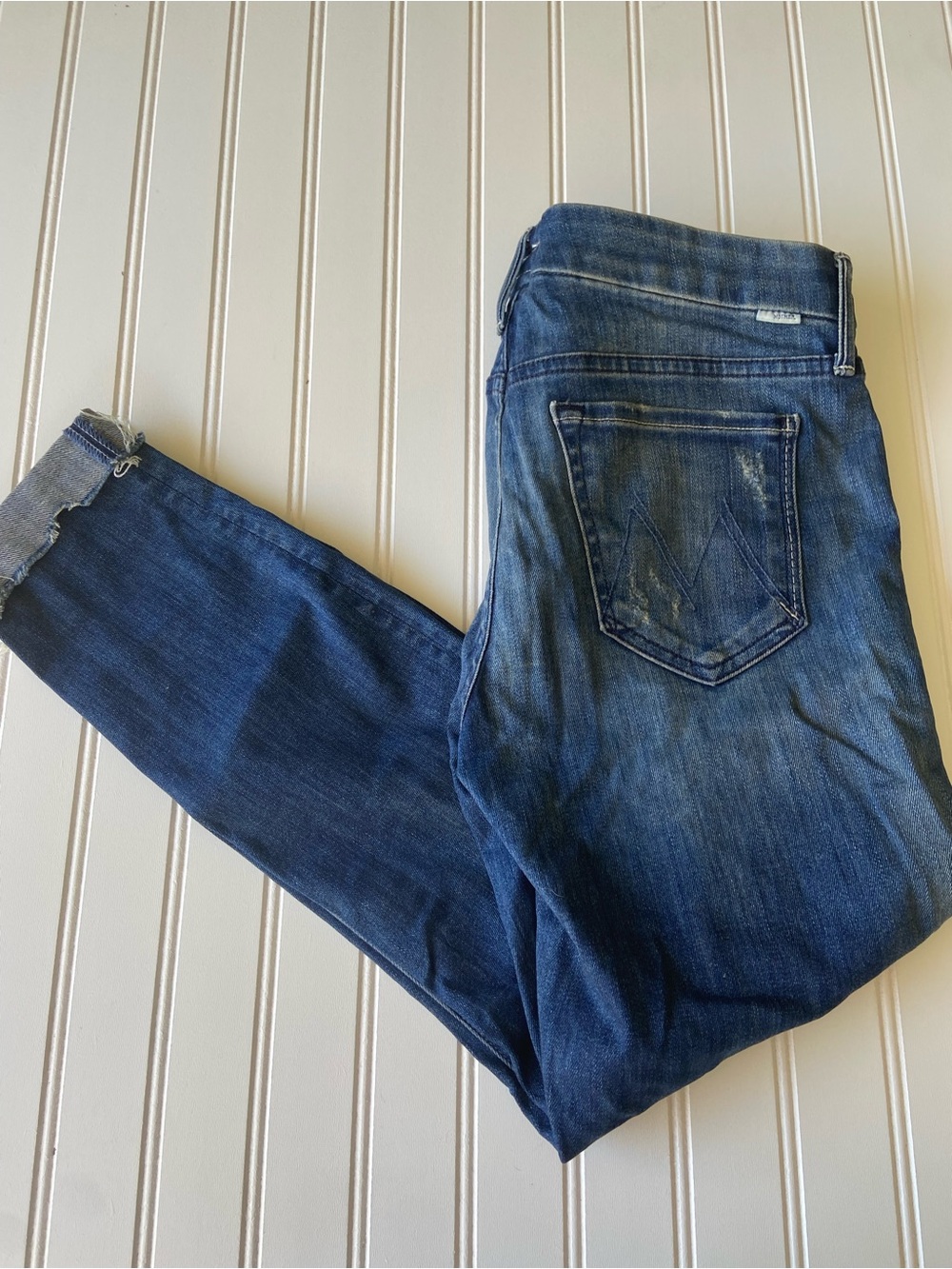Mother LOOKER Ankle Chew Jeans Sz:27